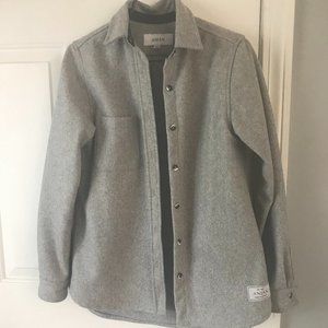 Anian Modern Melton Wool Shirt
